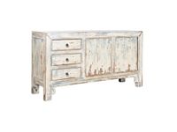 aparador asiatico turquesa gastado