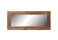 rectangular mirror made of drift wood