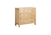 chest of drawers in natural wood