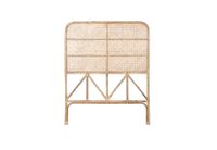 single rattan headboard