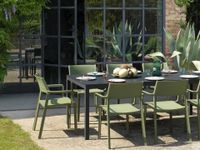 Outdoor Extendable Dining Table in Aluminium