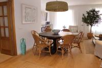 round table dark wood