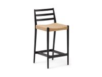 Taburete nogal con cuerda