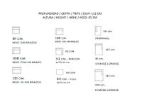 Ibiza modular sofa dimensions and module configurations including chaise longue and corner unit – Lifestyle Mallorca Ibiza modular sofa dimensions and module configurations including chaise longue and corner unit – Lifestyle Mallorca